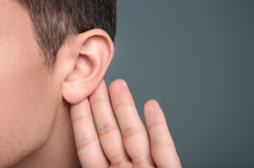 closeup of ears