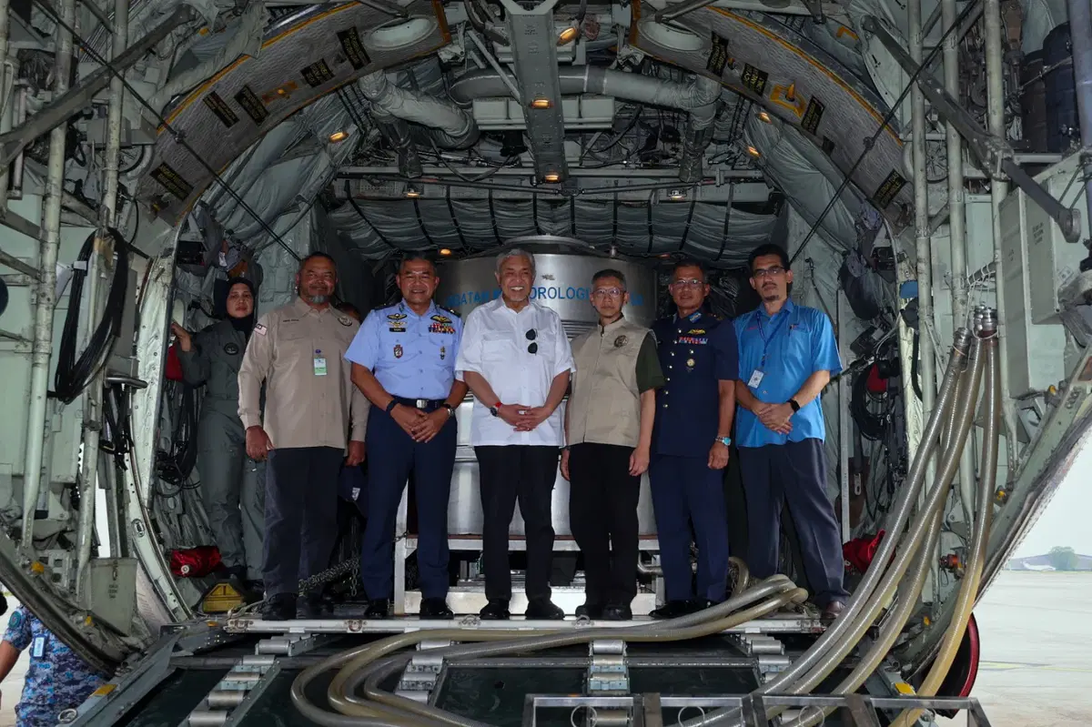 Cloud seeding program