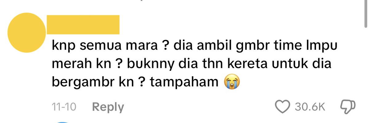 Comment 01_bukit bintang take graduation photos