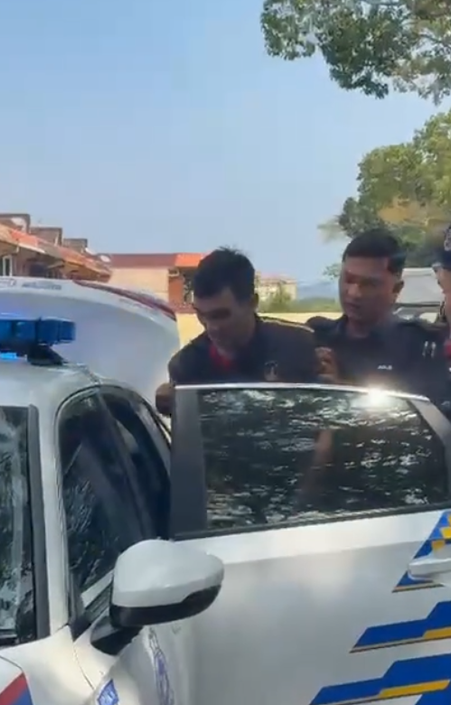 Comment on arresting aggressive man (2)