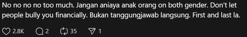 Comment on bringing whole family to date (3)