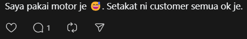 Comment on driving myvi only (2)