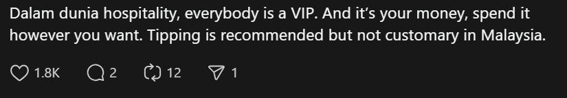 Comment on feeling ashemed staying in 5star hotel (1)
