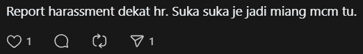 Comment on female colleague SA on man (2)