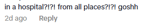 Comment on hospital no water (3)