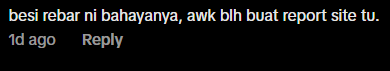 comment on iron rod piercing car