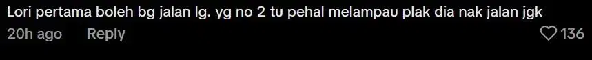 Comment on Lorry running red light (2)