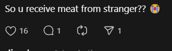 Comment on monitor lizard meat (1)