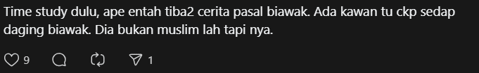 Comment on monitor lizard meat (2)