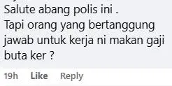 Comment on police clearing drain (2)