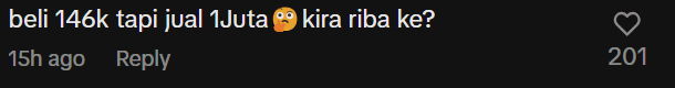 Comment on selling RM1mil motor (3)