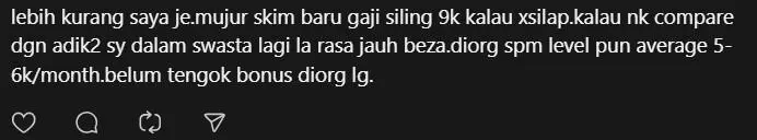 Comment on thread post on low pay (2)