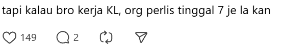 Comment on travelling between perlis and KL to work (1)