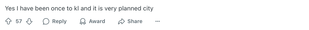 Comment01_Indian Tourist Feels 'Ashamed' After Visiting KL, Says It's Well-Organised With Clean Air & No Potholes