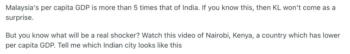 Comment02_Indian Tourist Feels 'Ashamed' After Visiting KL, Says It's Well-Organised With Clean Air & No Potholes