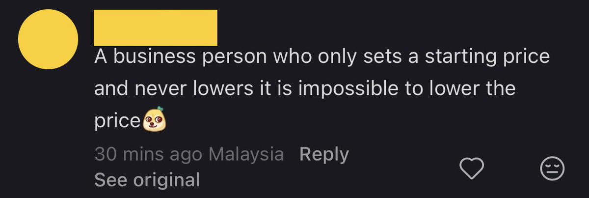 Comment02_'Ringgit's So Strong, When Will Food Prices Drop?'