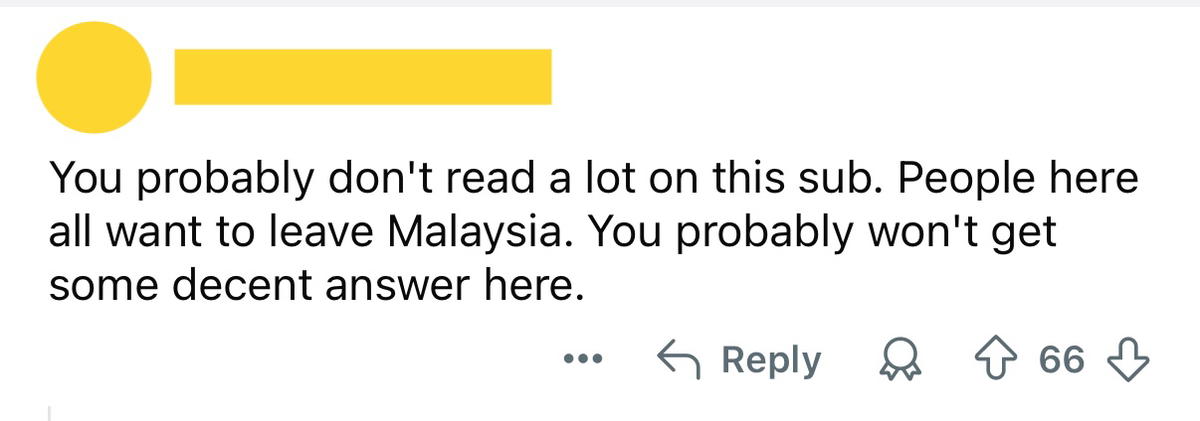 Comment04_35yo SG Man Earning RM330K Per Year Feels 'Jaded' With Life & Wants To Relocate To KL.jpg