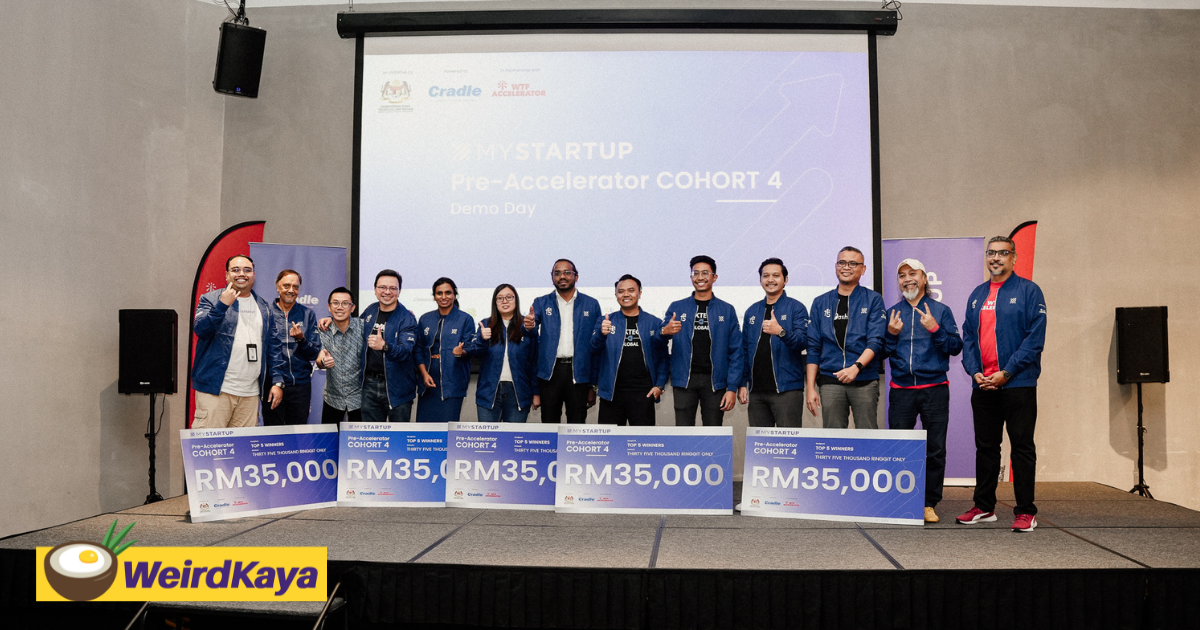 Cradle concludes mystartup pre-accelerator cohort 4,  announces top 5 winners at demo day | weirdkaya