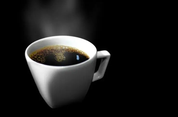 cup of hot coffee
