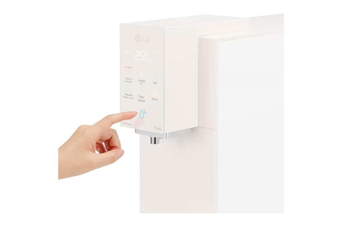 This new lg puricare™ self service tankless water purifier l objet collection lets you monitor its status with your smartphone and win for free, here’s how