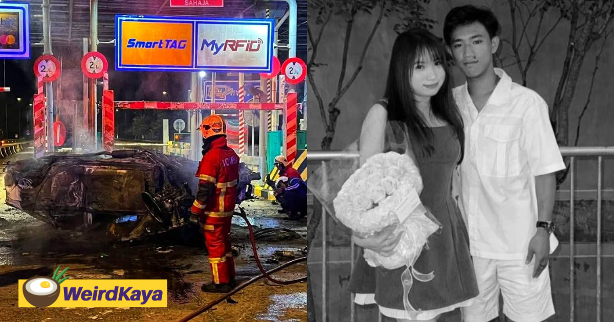Dad Of M'sian Woman Who Died In Crash With BF Says Their Car May Have Been At High Speed Before Crash