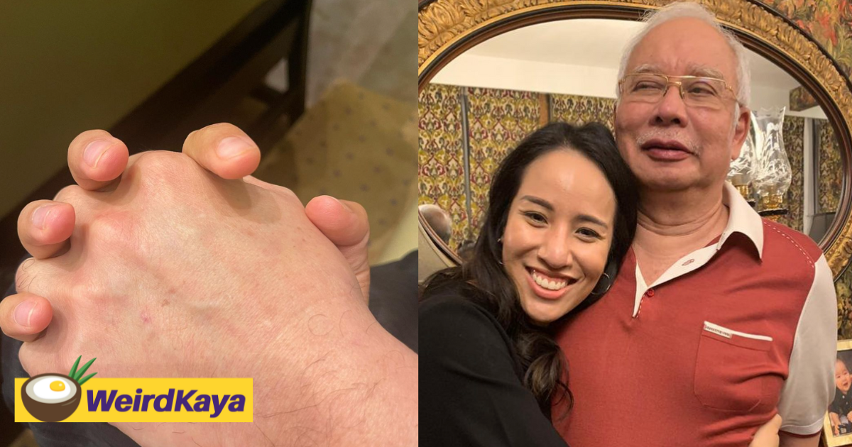 “daddy will celebrate raya in jail for the first time”, shares yana najib emotionally  | weirdkaya