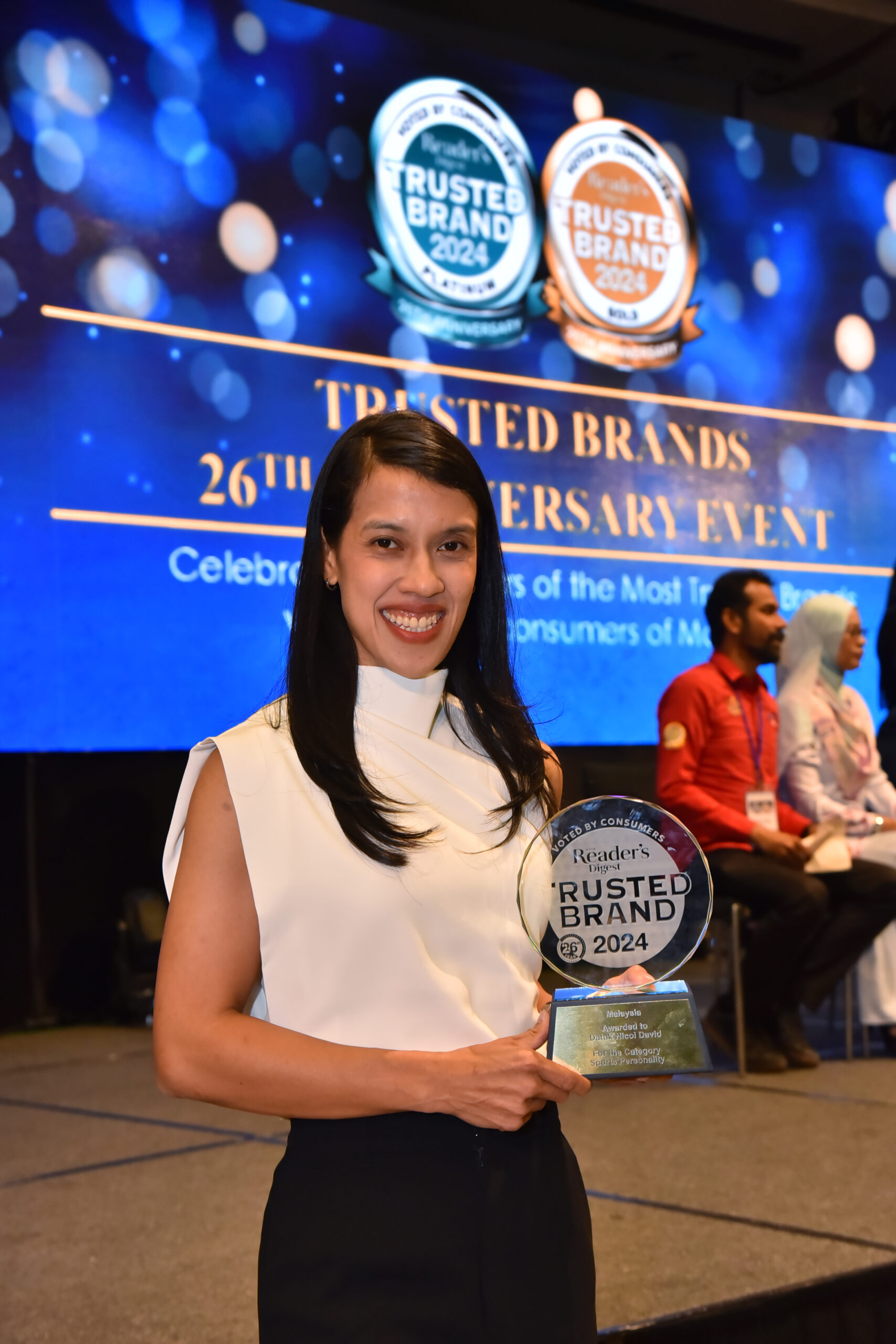 Datuk nicol david - most trusted sportsperson