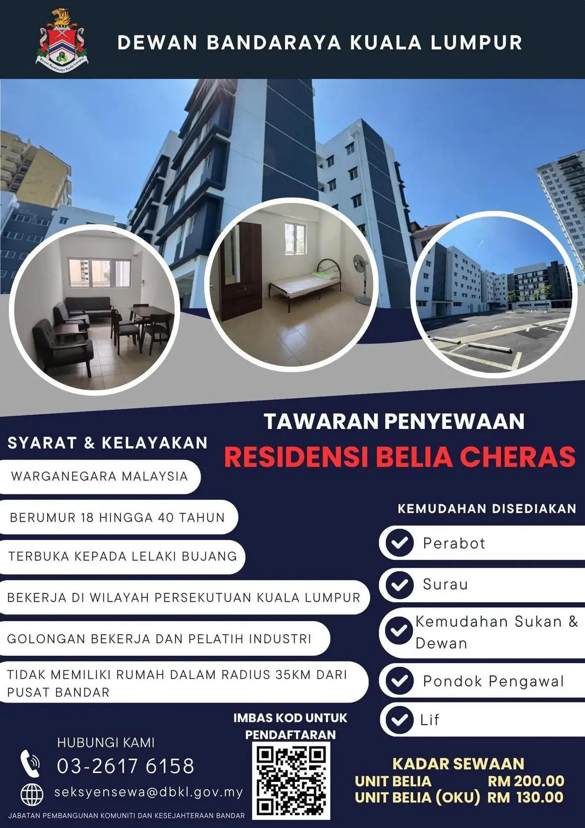 DBKL Opens RM200 Monthly Housing For Single Men Working In KL. Here’s What You Need To Know