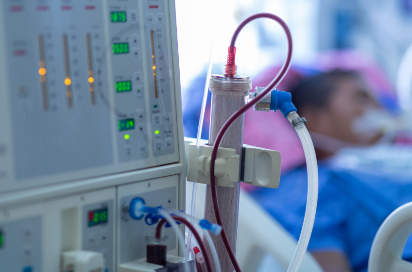 dialysis centre patient