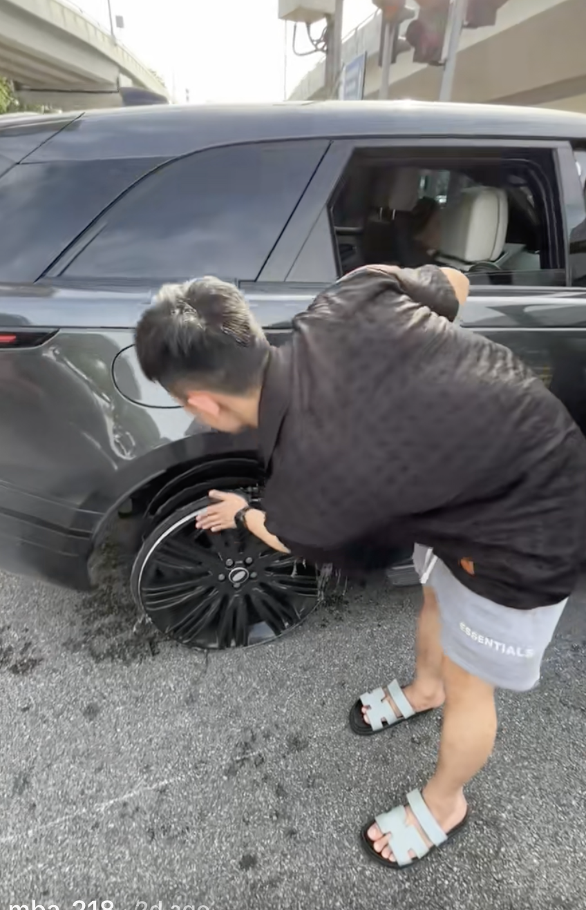 Disoriented M’sian Man Drives His Range Rover With Broken Tyre, Turns Himself In & Tests Positive For 3 Drugs 1