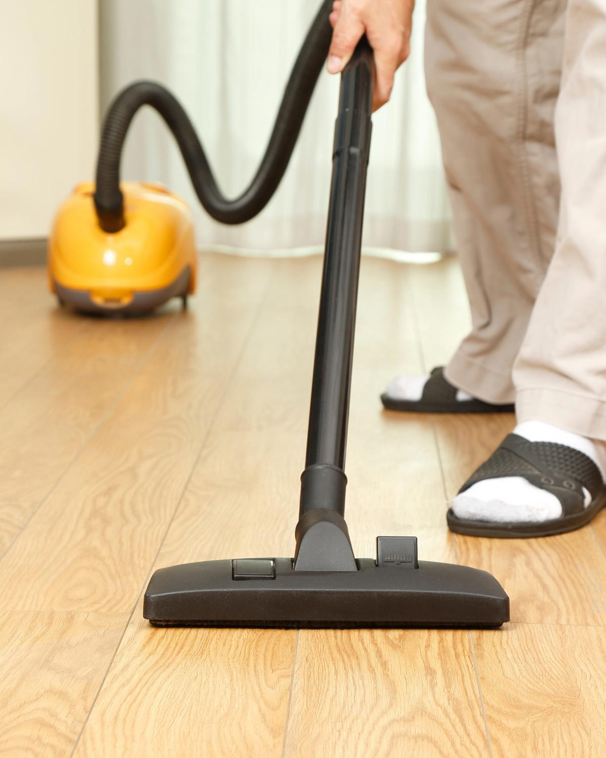 doing housework