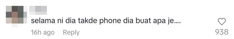 Doing what all these while - comment 18yo get phone