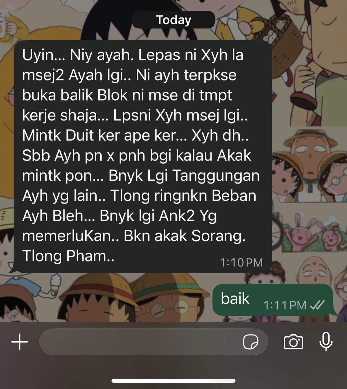 “Don’t Message Me Anymore” - M’sian Girl Claims Her Father Cut Ties With Her After Marrying Stepmother