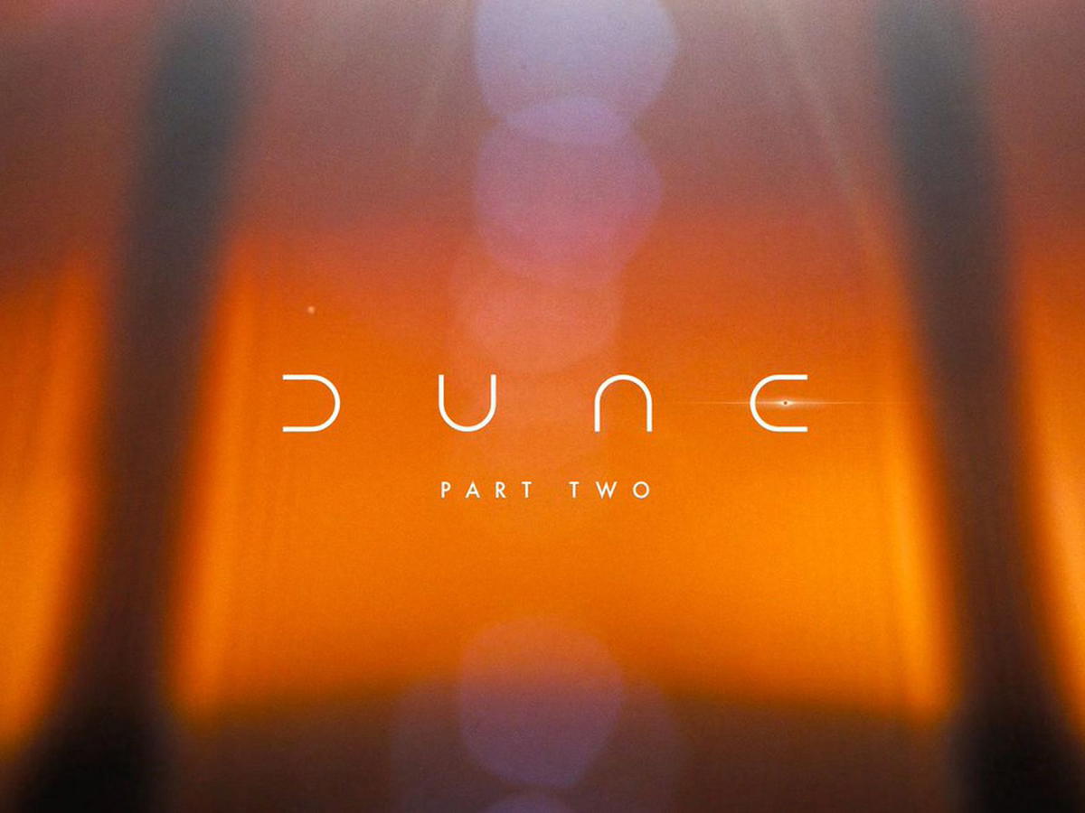 Dune part two announced by producers and image posted by timothée on instagram.