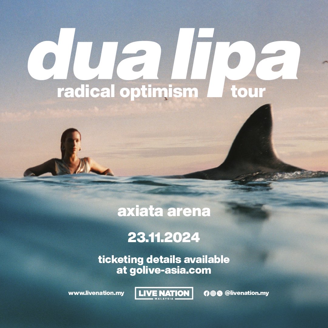 Dua lipa's coming to kl on nov 23 for her asia tour at axiata arena  | weirdkaya