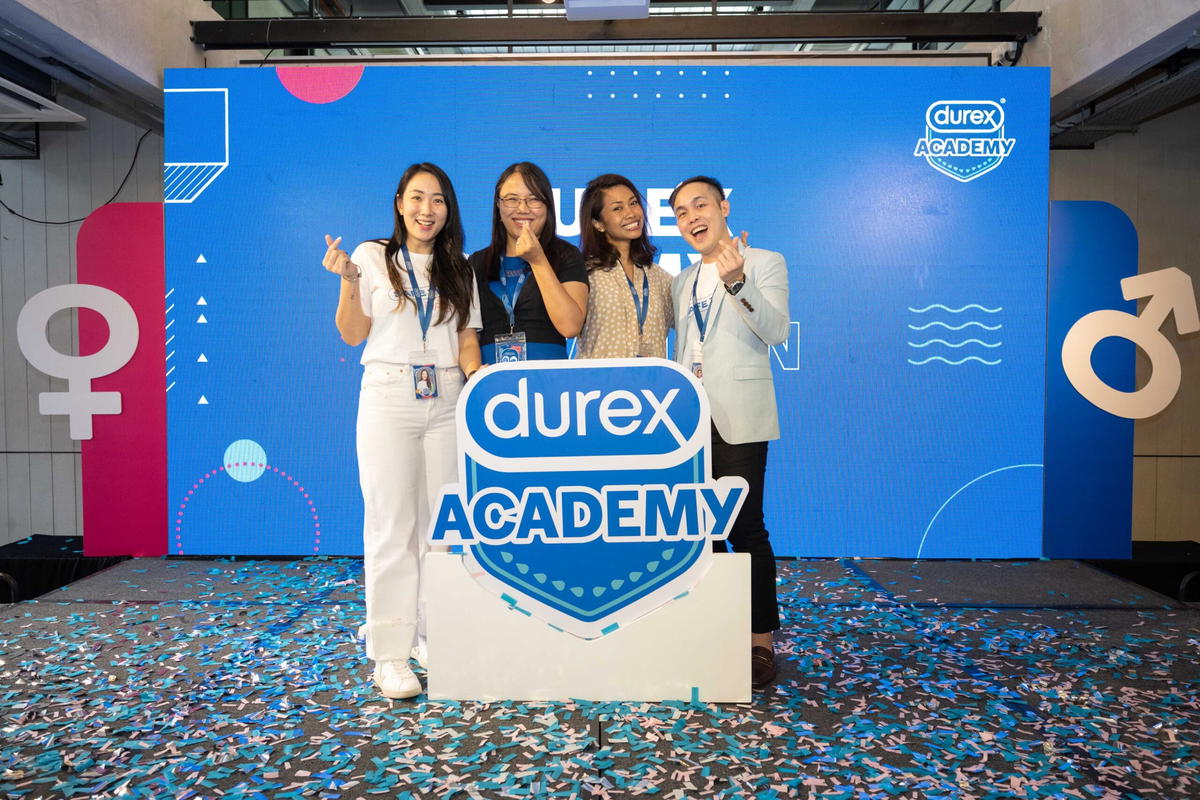 Durex academy hosts and marketing manager.