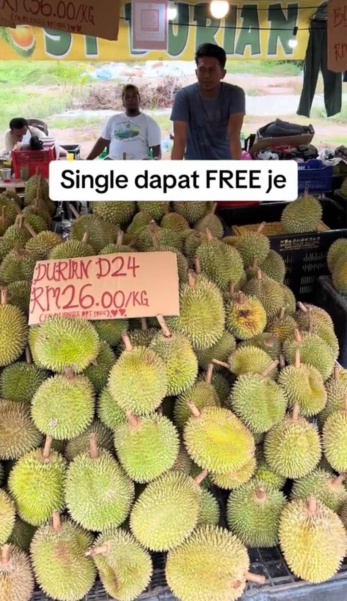 Durian stall