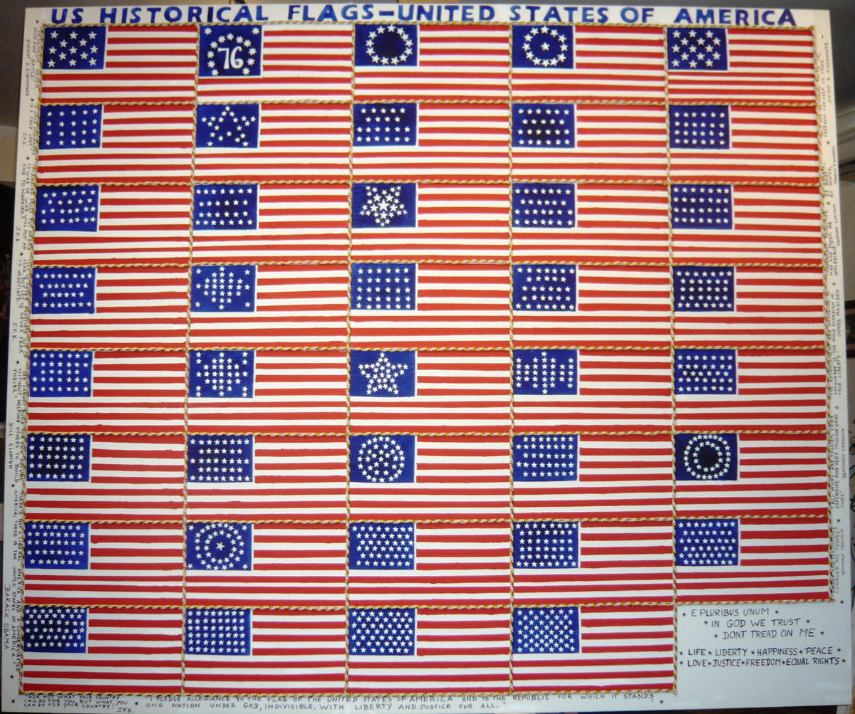 The evolution of u. S flag