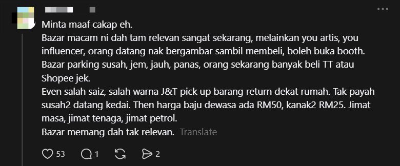 'I Just Want To Survive', Says M'sian Ramadan Bazaar Vendor Who Earned Less Than RM500 In 21 Days comment 3