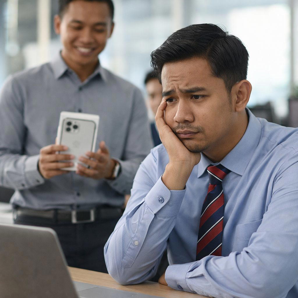 Executive felt left behind