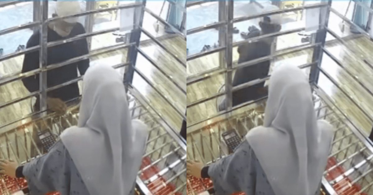 Failed gold chain heist