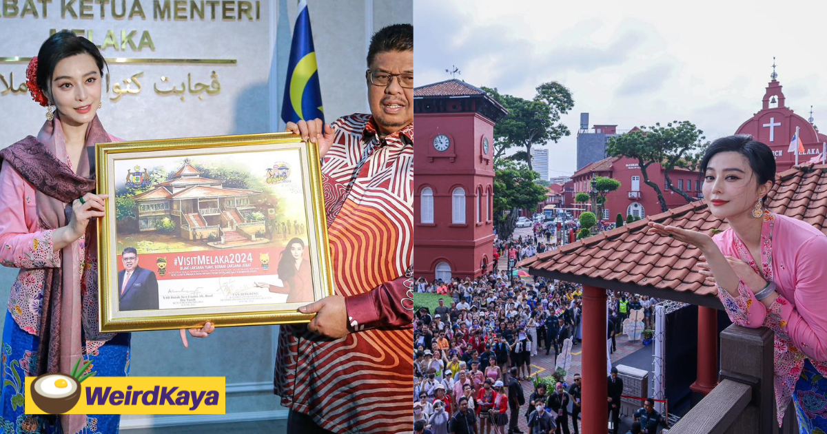 Fan Bing Bing Makes Her 1st Appearance At Melaka After She Was Named Tourism Ambassador 
