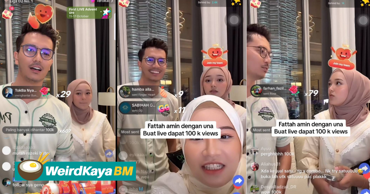 Fattah amin jual kambing perap raih 100,000 tontonan live tiktok... Netizen label duda terhangat di malaysia! | weirdkaya