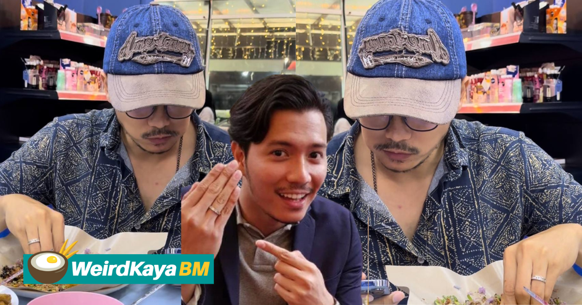 Fattah amin masih sarung cincin kahwin, netizen sebak dakwa masih sayang bekas isteri. | weirdkaya