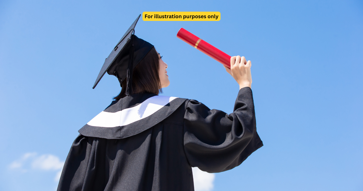 female grad