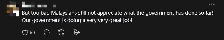 'Your Govt's Doing Something Right' - Filipino Woman Says She's 'Jealous' Of BUDI95 Scheme comment 2