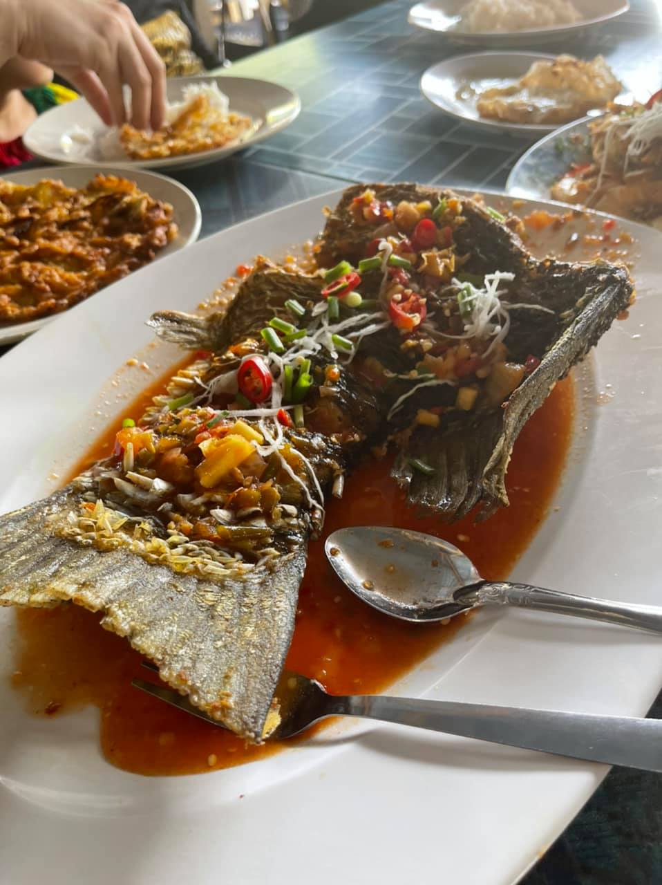 Siakap fish billed at rm1,196. 80