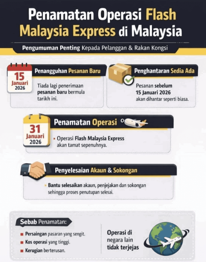 Flash Express Notice