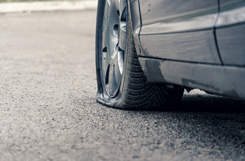 flat tire