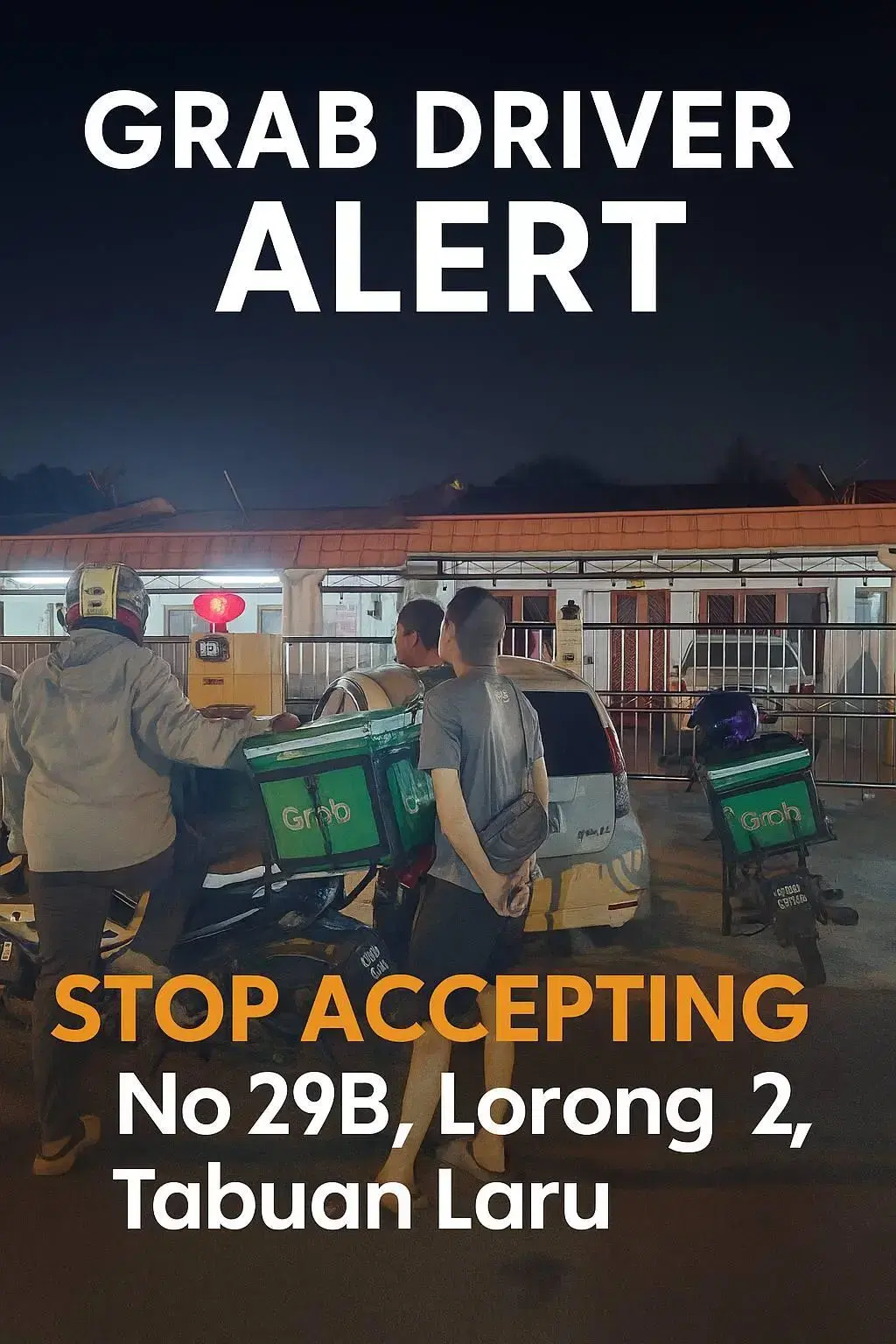 food rider scam at kuching